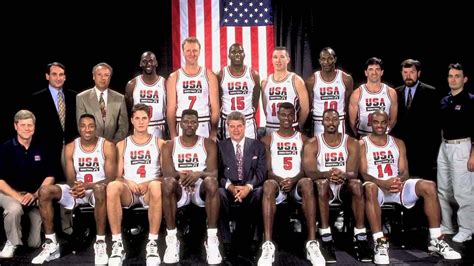 1992 dream team schedule.